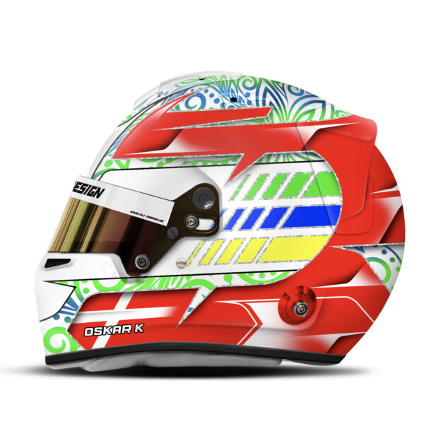 Tom Kristensen helmet design