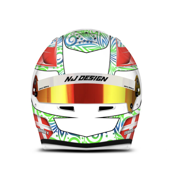Tom Kristensen helmet design