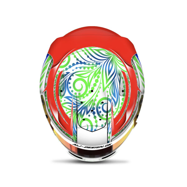 Tom Kristensen helmet design