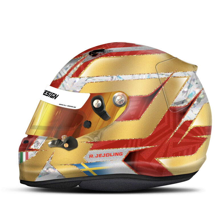 Renius Jejdling helmet design