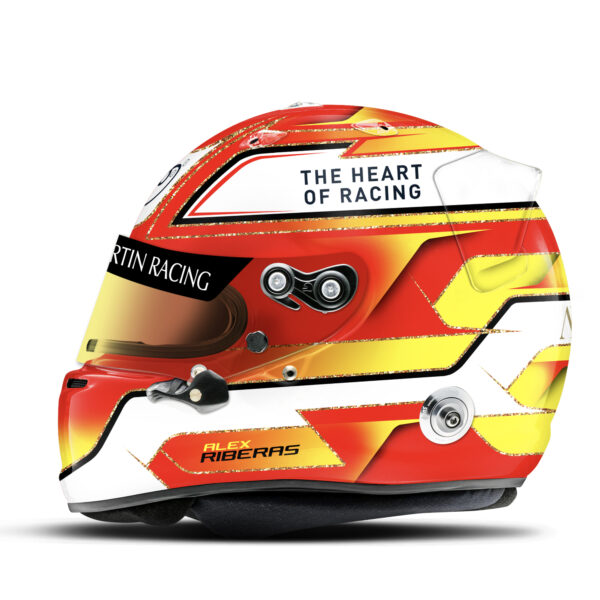 Alex Riberas Alex Riberas helmet 2023