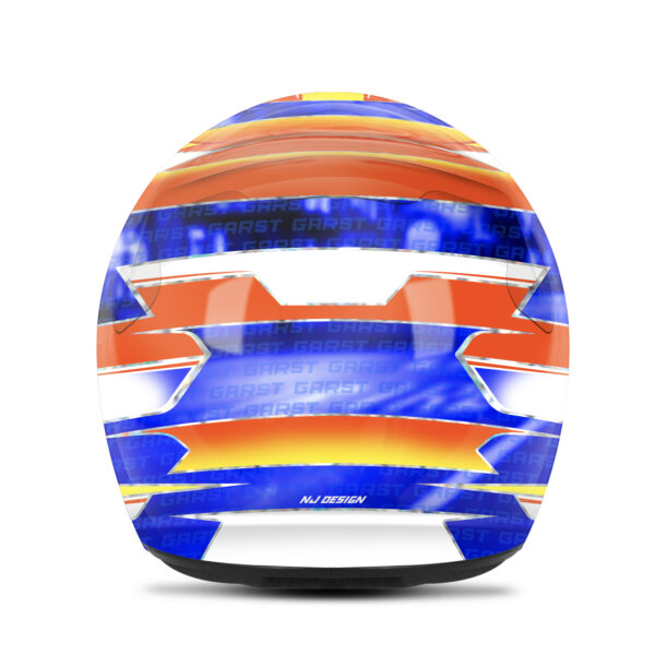 Marco Garst helmet design