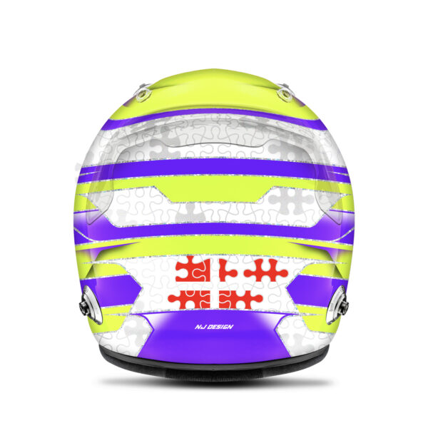 Casper Normann Arai GP7 helmet design