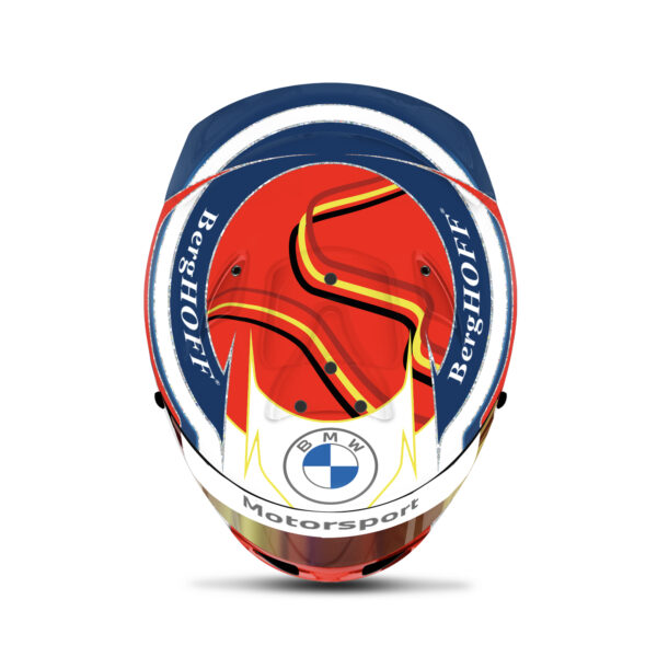 Dries Vanthoor Spa24 helmet