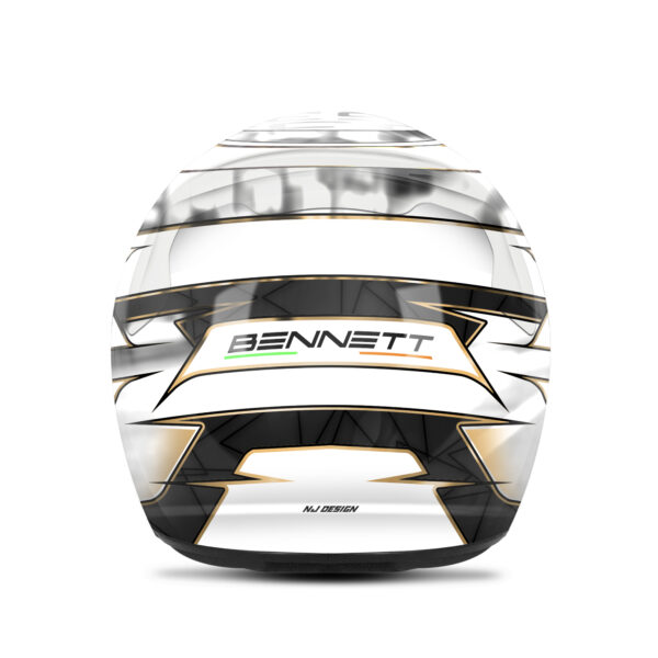 Clinton Bennett helmet