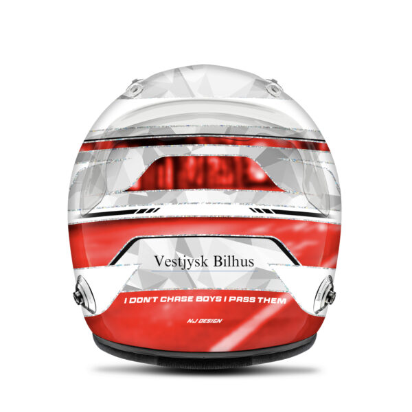 Cecilie Nør-Jensen helmet