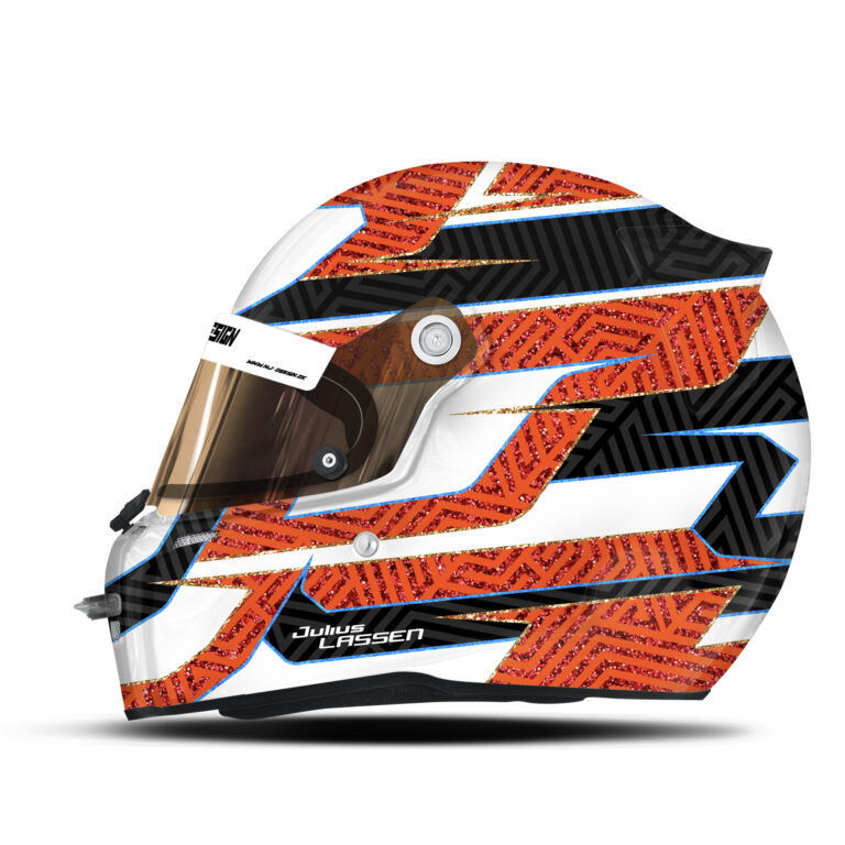 Julius Lassen helmet design