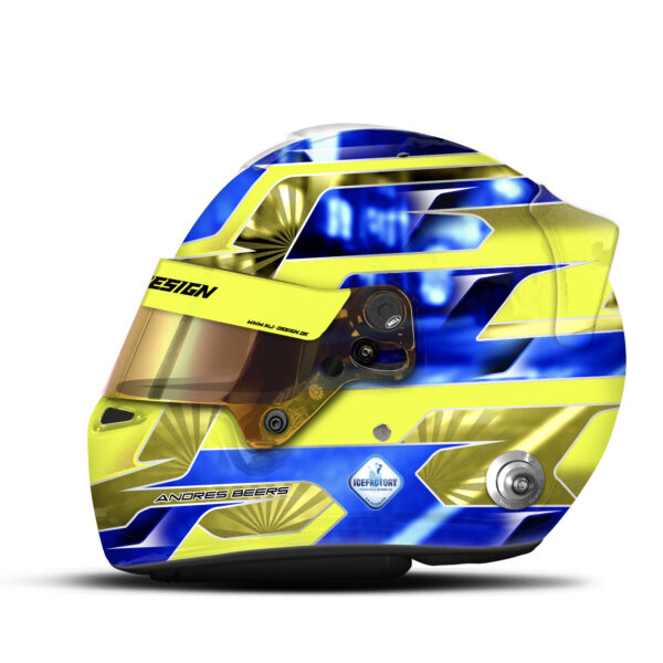Andres Beers helmet design