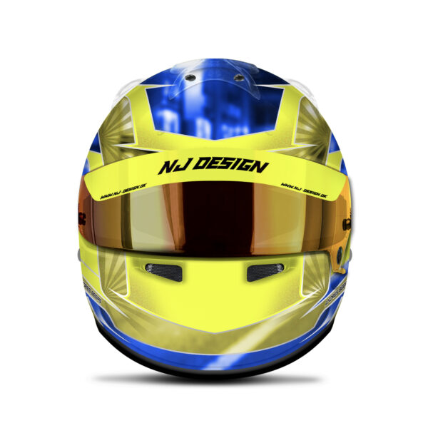 Andres Beers helmet design