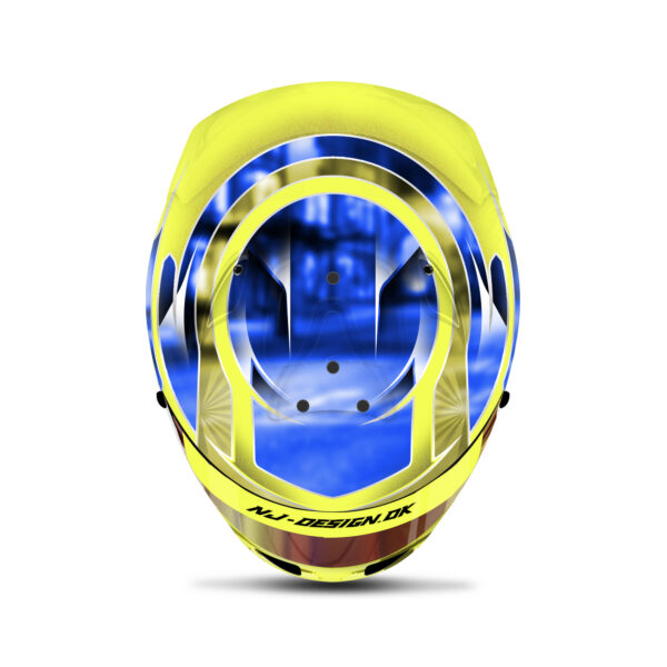 Andres Beers helmet design