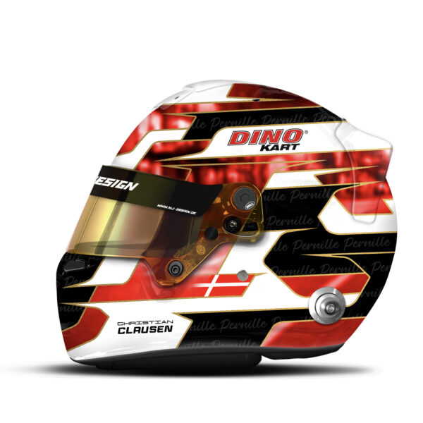 Christian Clausen helmet design