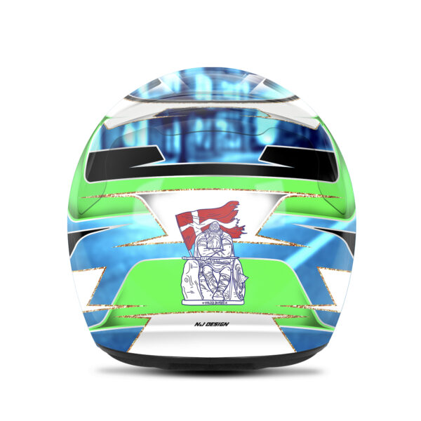 Marcus Juncher helmet design