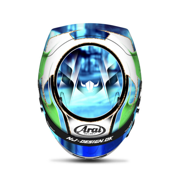 Marcus Juncher helmet design