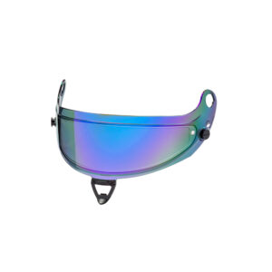 Clear mirrored multilayer Blue visor