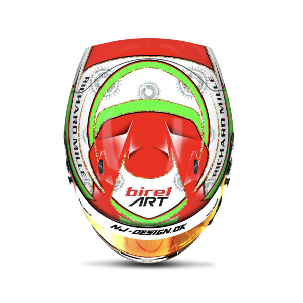 Luciano Marra helmet design