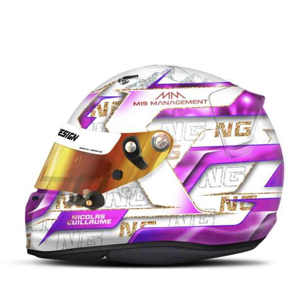 Nicolaj Guillaume helmet design