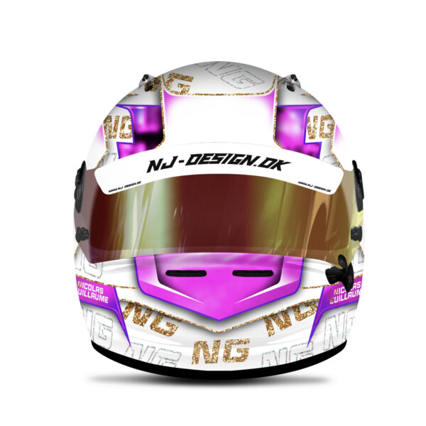 Nicolaj Guillaume helmet design