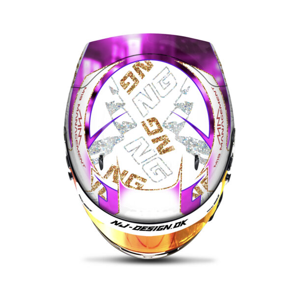 Nicolaj Guillaume helmet design