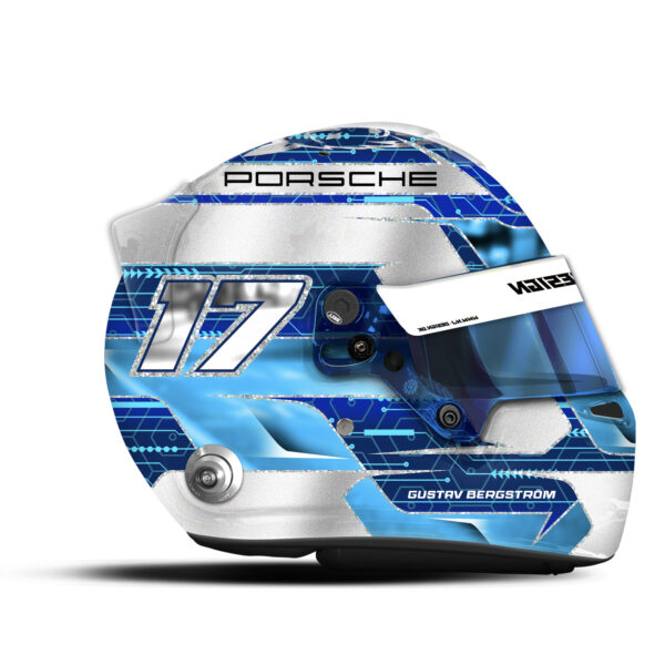 Gustav Bergström helmet design