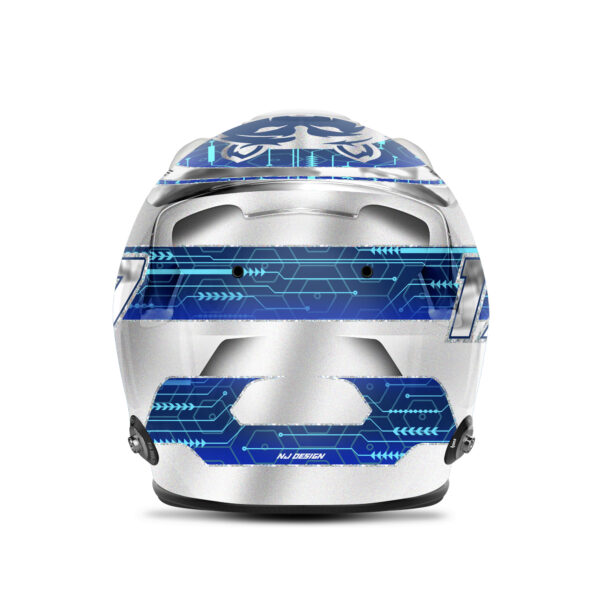 Gustav Bergström helmet design