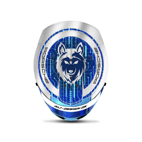 Gustav Bergström helmet design