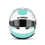 Jacqueline Kreutzpointner helmet design