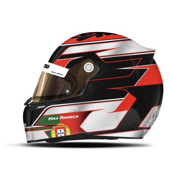 Max Radeck helmet design