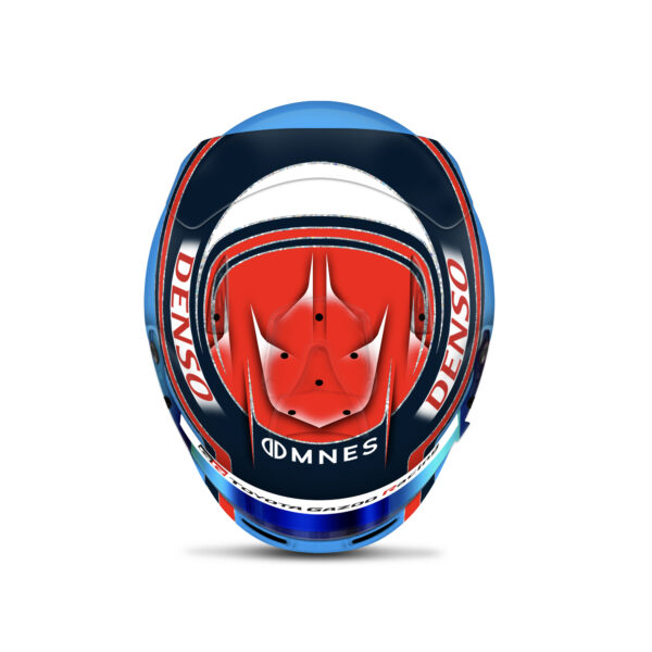 Nyck De Vries Toyota helmet