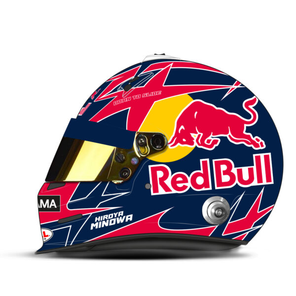 Hiroya Minowa helmet design