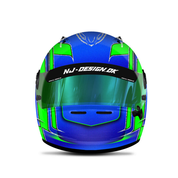 Jesse Polderdijk helmet design