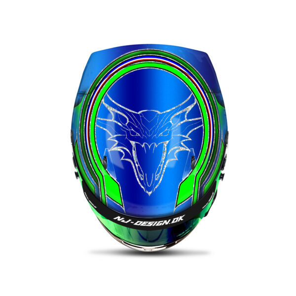 Jesse Polderdijk helmet design
