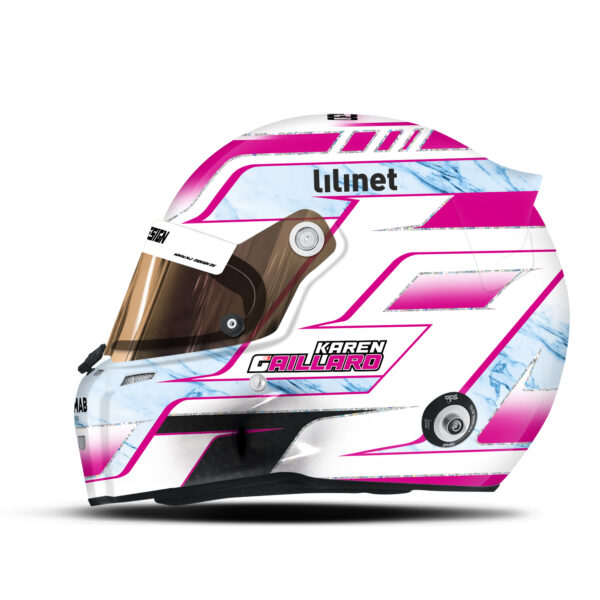 Karen Gaillard helmet design