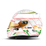 Kush Maini Formula E helmet