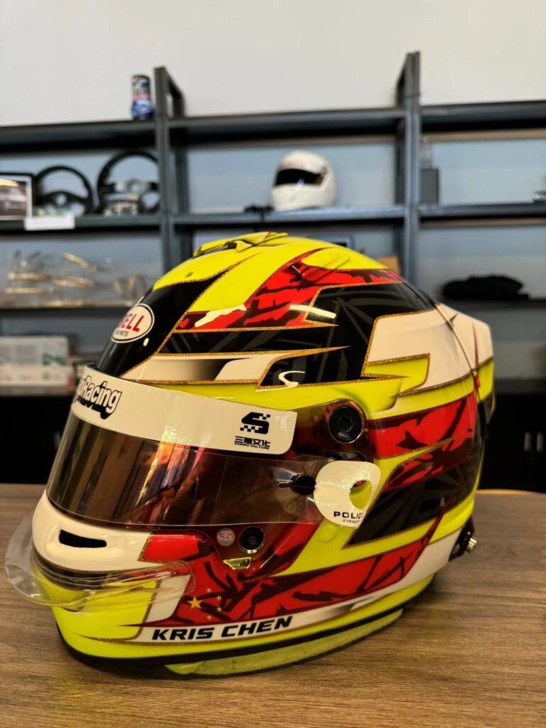 Kris Chen helmet 