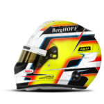 Dries Vanthoor Formual E helmet