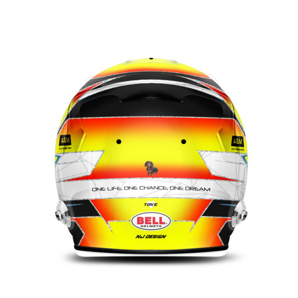 Dries Vanthoor Formual E helmet