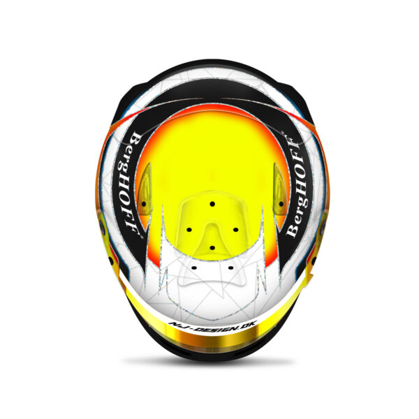 Dries Vanthoor Formual E helmet