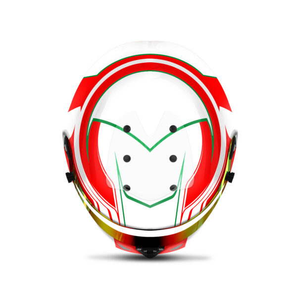Liu Yue helmet design