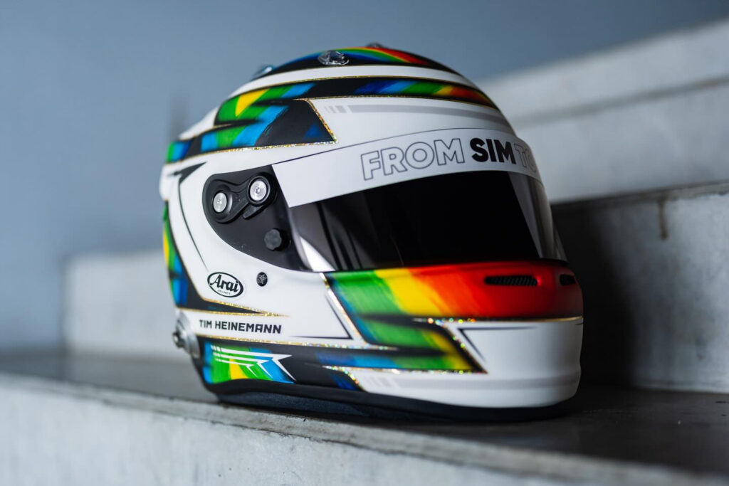 Tim Heinemann helmet design