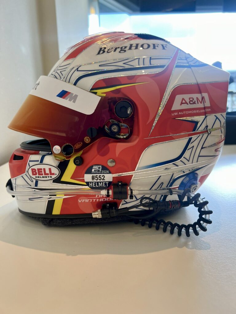 Dries Vanthoor helmet design