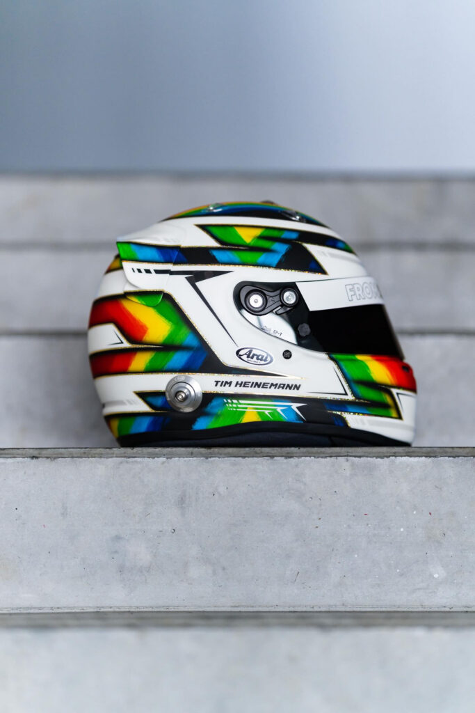 Tim Heinemann helmet design