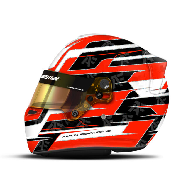 Aaron Ferrazzano helmet design