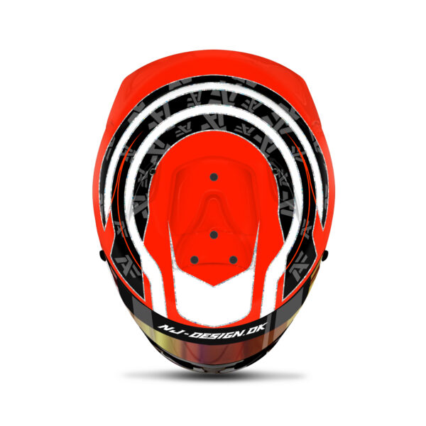 Aaron Ferrazzano helmet design