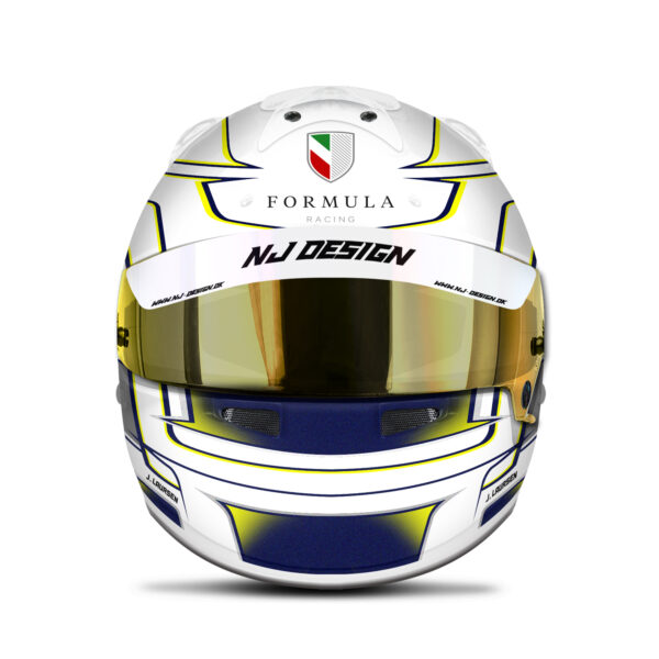 Conrad Laursen le mans helmet 2024