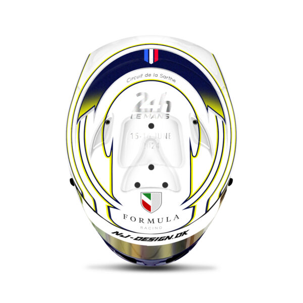 Conrad Laursen le mans helmet 2024