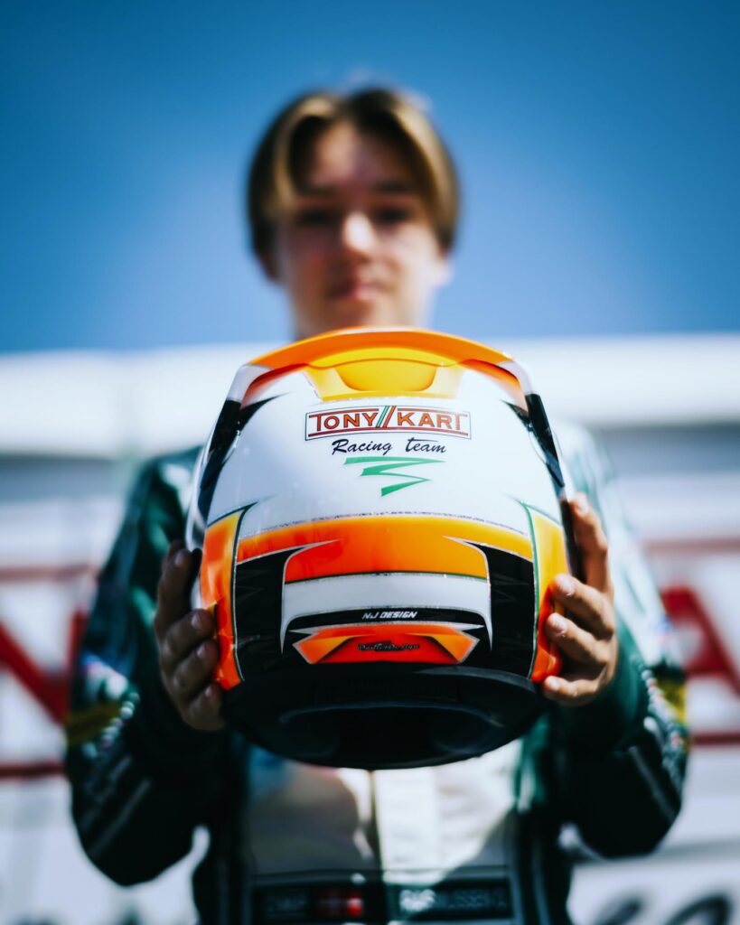 Oliver Rasmussen helmet design