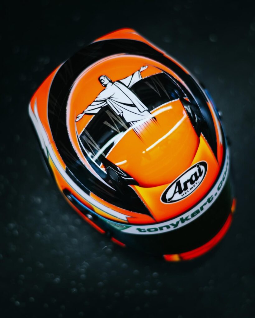 Oliver Rasmussen helmet design