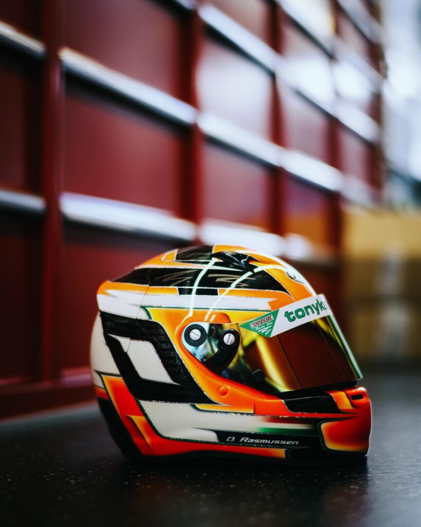 Oliver Rasmussen helmet design