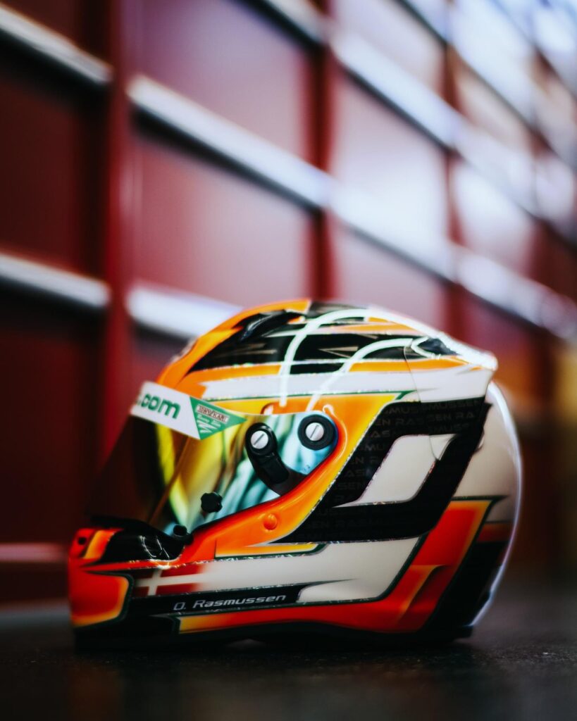 Oliver Rasmussen helmet design