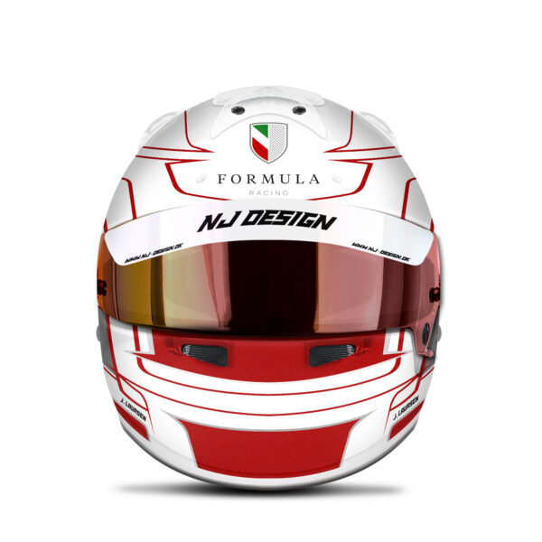 Johnny Laursen le mans helmet 2024